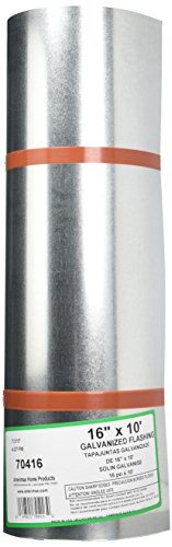 AMERIMAX HOME PRODUCTS 70416 16 x 10-Feet Galvanized Flashing