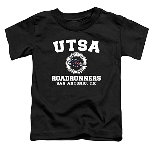 The University of Texas at San Antonio Official Circle Logo Unisex Toddler T Shirt,Black, 4