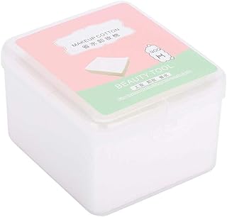 makeup remover pads rounds Cotton Pads, 400pcs Makeup Remover Pads, Premium Non-woven Square Cosmetic Cotton Pads, Hypoall...