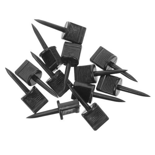 ibasenice 12pcs Archery Target Nails Fixed Pins for Outdoor Hunting Archery Supplies Lightweight Portable and Competitions