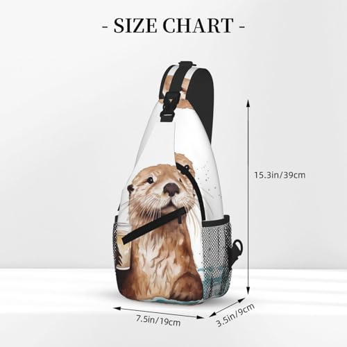 Bolso bandolera Sea Otter para mujeres y hombres miniatura 3