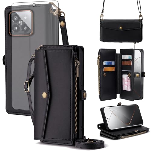 Protège écran Xiaomi 14 Pro coque antichoc cordon contre les chutes