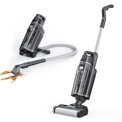 【水拭き×乾拭き×吸引】Yadea ShineMax 2in1 水拭き掃除機 カーペットクリーナー カーペット洗浄機 スティッククリーナー ソファークリーナー 絨毯/布洗浄 染み抜き コードレス 充電式 乾湿両用 水洗い 水も吸える 高速回転 床掃除