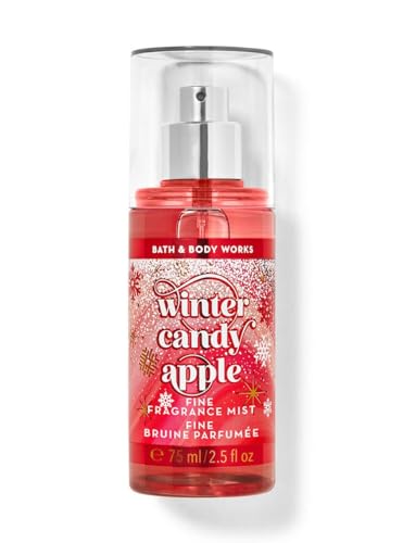 Bath & Body Works WInter Candy Apple Fine Fragrance Mist Travel Size Mini Purse Spray 2.5 Ounce (WInter Candy Apple)