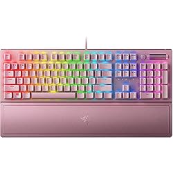 1 of Razer BlackWidow V3 Mechanical Gaming Keyboard, Green Mechanical, Quartz | Tactile & Clicky, Chroma RGB Lighting, Compact Form Factor, Programmable Macro Functionality