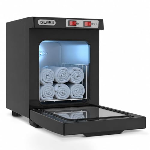 10 Best Hot Towel Cabinets For Small Barber Shops In 2026 10 5L Black Towel Warmer Cabinet