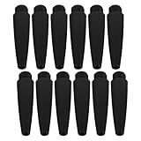 ABOOFAN 100 Piezas Boquillas de Plástico para Bomba de Aire Manual Adaptadores Portátiles para Inflar Balones Globos y Otros Inflables Cabezal Resistente para Bomba de Baloncesto Inflado