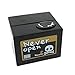 iSaddle Ghost Skull Stealing Coin Money Box Piggy Bank Collecting Saving Money Bank (Black)