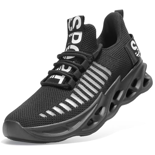 TSIODFO Men's Slip On Sneakers Tennis Walking Shoes