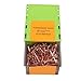 Pongnas Premium Copper Plated Horseshoe Nails 250Pcs Set with Plastic Box/Cover for Livestock Hoof Care (E2)