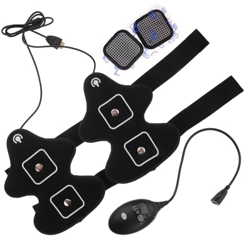 Toyvian Cinturón Masajeador Adelgazante para Brazos y Muslos Máquina Biónica De Estimulación Muscular Diseño Cómodo y Eficaz para Tonificación y Reducción De Grasa Negro Toyvian Cinturón Masajeador Adelgazante para Brazos y Muslos Máquina Biónica De Estimulación Muscular Diseño Cómodo y Eficaz para Tonificación y Reducción De Grasa Negro