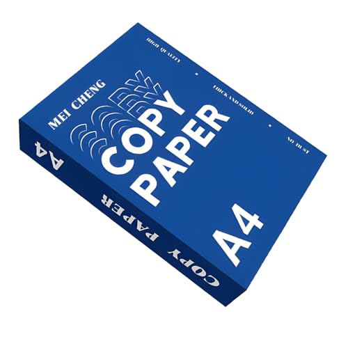 Papel multiuso para impresora de fotocopiadora, 500 hojas, impresora profesional, 70 g/m² o 80 g/m², color blanco, tamaño estándar 297 x 210 mm