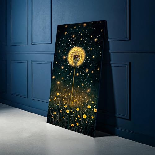 Art mural floral nocturne magique et affiches botaniques oniriques