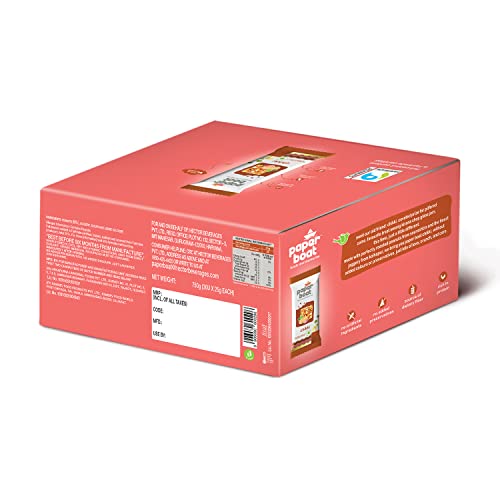 Image of Paper Boat Chikki, Peanut Bar, No Added Preservatives and Colours | Gajak | Sweets | Made with Jaggery | Gazak (Pack of 60, 25 grams Each)