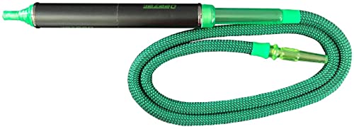 Java Deezer Ice Hose Mesh Long Washable Hose Detachable Aluminum Handle Mouth Tip for Better Cool Good Accessories Green