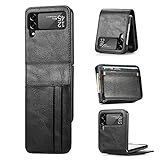 handyschalen s8 Die ( Samsung Galaxy Z Flip 4 5G ) hülle ist gefertigt aus langlebigem PU-Leder und Innenhülle aus Hard Case, bietet maximal Schutz vor Schmutz, Stößen und Kratzern.