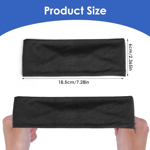 Image of 3 Pcs Kids Sports Headbands Boys Girls Athletic Elastic Sweatbands Children Soft Moisture Wicking Hairband Absorbing Sweat Band for Football Basketball Running Tennis