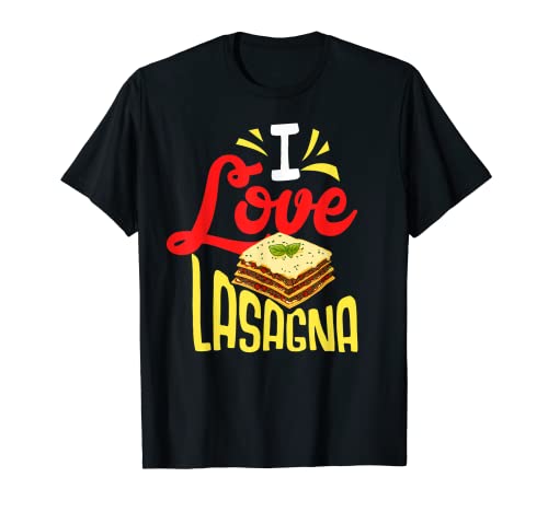 Receta de regalo de lasaña Fideos vegetales Camiseta