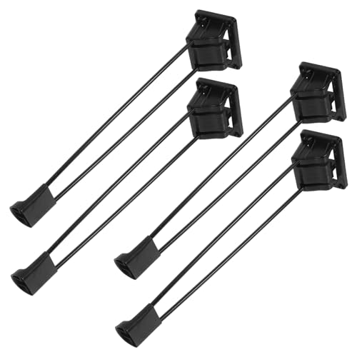 KESYOO 4個 折りたたみ式軽量アイアンテーブル脚 高さ 耐久性のある折畳み脚 アウトドアキャンプ や 多用途家具プロジェクト用