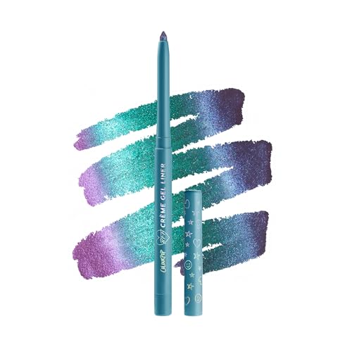 ColourPop Crème Gel Waterproof Chrome Eyeliner - 18HR Wear, Ultra-Pigmented Eyeliner Pencil with Matte & Metallic Finishes - Smudge-Proof, Vegan & Cruelty-Free - Power Trip (0.01 oz)