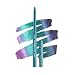 ColourPop Crème Gel Waterproof Chrome Eyeliner - 18HR Wear, Ultra-Pigmented Eyeliner Pencil with Matte & Metallic Finishes - Smudge-Proof, Vegan & Cruelty-Free - Power Trip (0.01 oz)