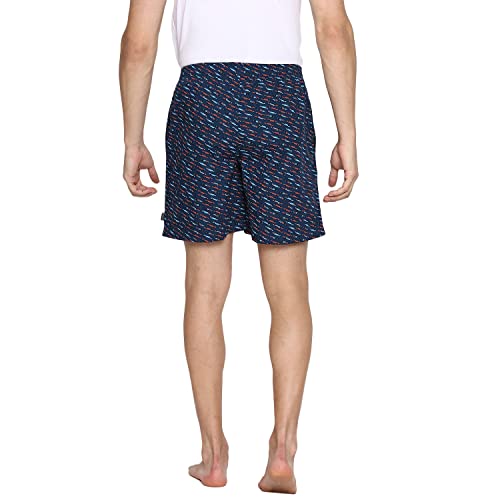 Image of Van Heusen Men Boxer Shorts- Pack of 2 | 100% Mercerized Cotton for Softer handfeel | Relaxed Fit | Dual Pockets | Superior Lustre | Slide Slits for Extra Ease of Movement | Fun Prints | Style 10112