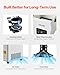 VEVOR Solder Fume Extractor, 3-Stage Filtration Soldering Smoke Absorber with 180 m³/h Strong Suction & 3-Level Airflow, Compact Desktop Brushless Smoke Extractor for Soldering DIY Welding