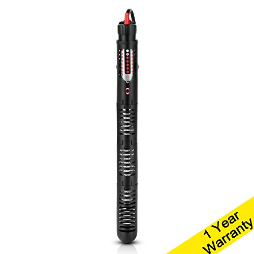 DaToo Aquarium Heater Fish Tank Heater Submersible 200 Watt, 1 Yr Warranty