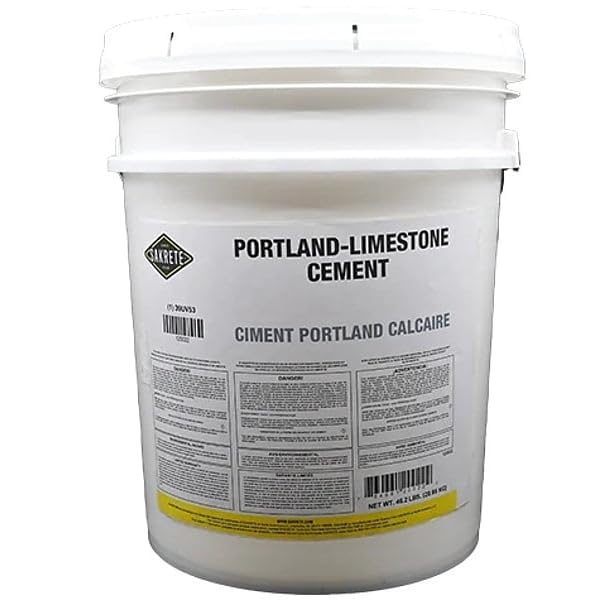 Cement, 46.2 lb. Pail, Gray