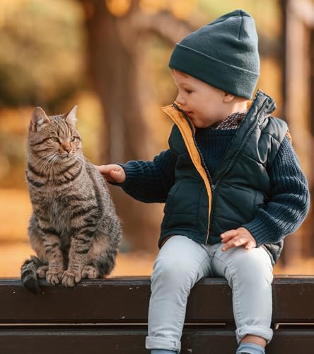 100% Cotton Baby Beanie Toddler Boys Girls Kids Winter Hat Knit Winter Warm Cap Newborn Infant Cuffed Caps3