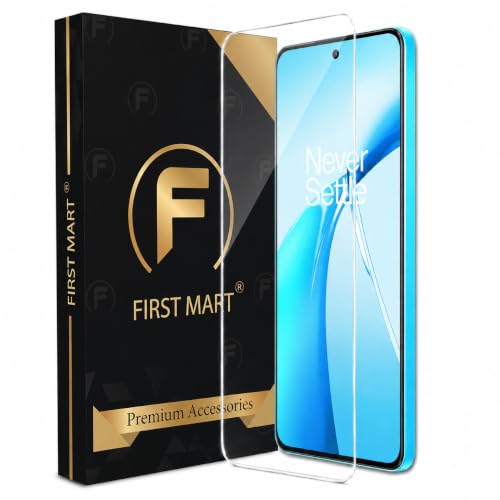 Image of FIRST MART 3D Borderless Tempered Glass for OnePlus Nord 4, Nord CE 4, Nord CE 4 lite, Nord 3 & Nord CE 3 | HD Clear Edge-to-Edge Screen Protector, 9H Scratch Resistant, Oleophobic, Case-Friendly | Pack of 1