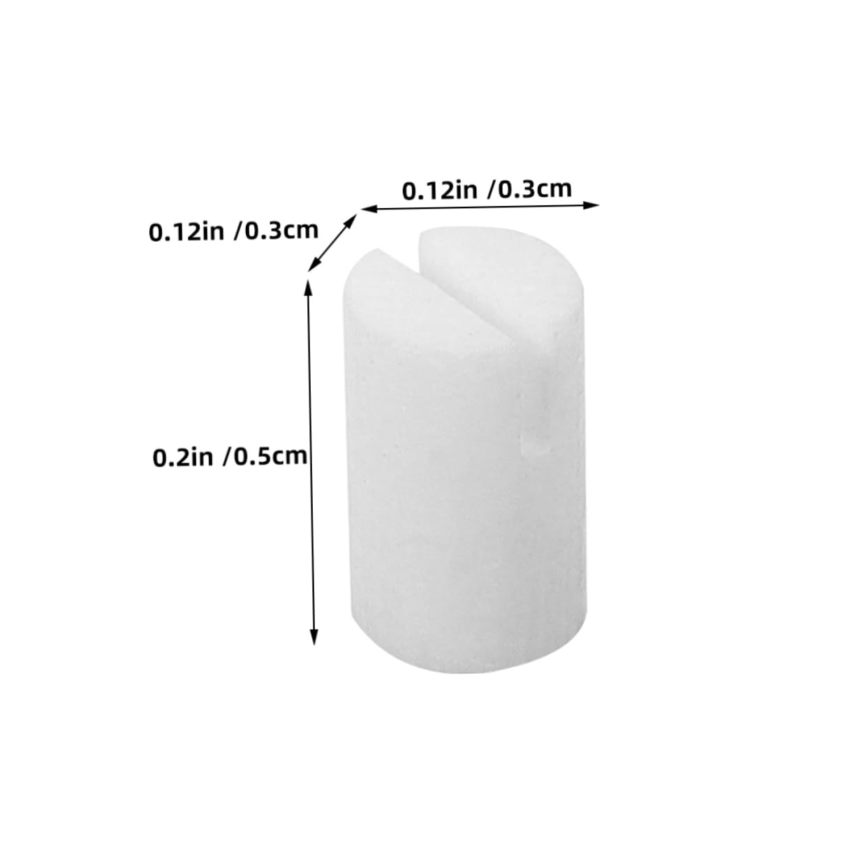 SUPVOX Banjo Nuts 5 String Ox Bone Banjo Nut Replacement Kit Strong Resonance Easy Installation