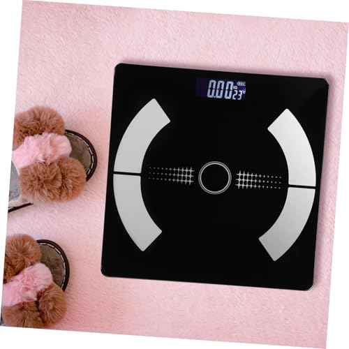 Báscula digital de baño Beaupretty para peso y masa corporal miniatura 5