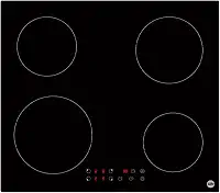 Fogão de Indução Life 4 Zonas 60cm Preto Vidro Cerâmico PK-B46414 | Cooktop com Controle Touch | Eficiência e Segurança para Cozinha Moderna, Design Elegante