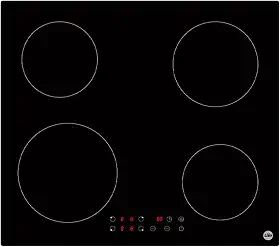 Fogão de Indução Life 4 Zonas 60cm Preto Vidro Cerâmico PK-B46414 | Cooktop com Controle Touch | Eficiência e Segurança para Cozinha Moderna, Design Elegante
