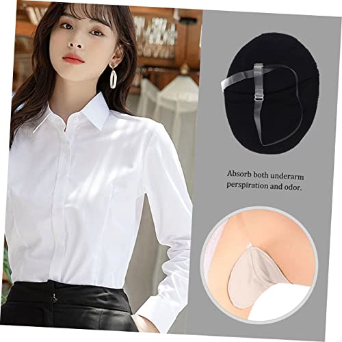 Beaupretty 6 Pares De Almofadas Para Suor Nas Axilas Lenços Umedecidos Para Mulheres Protetores De A