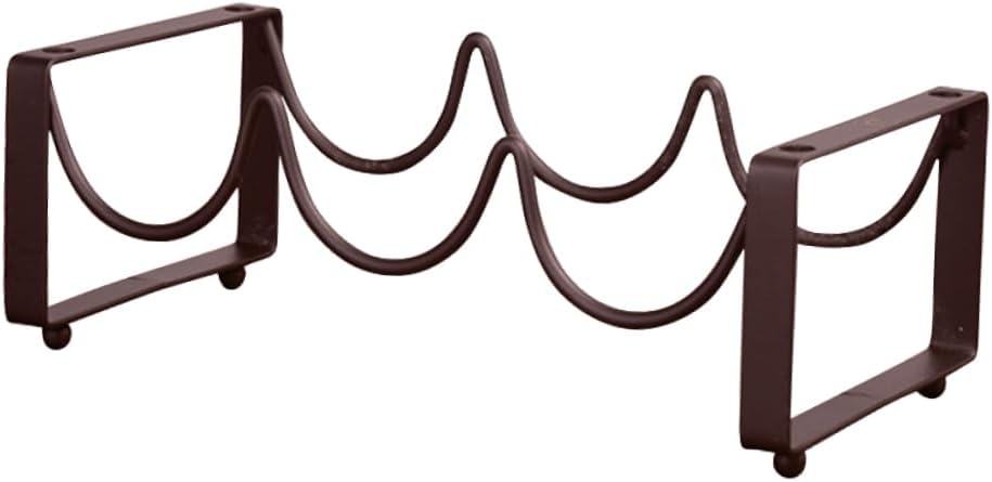 Vintage Wire Wine Rack Bottle Holder Industrial Decor Kitchen Accessory Wine Rack Stand