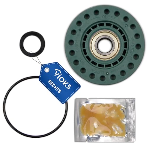 VIOKS Lagerung Rechts Ersatz für AEG Elеctrolux Zanussi 4071430971 4071374104 - Waschmaschine Lager Lagersatz inkl. Kugellager, Dichtung, O-Ring, Fett für Antriebsseite Waschmaschine Toplader VIOKS Lagerung Rechts Ersatz für AEG Elеctrolux Zanussi 4071430971 4071374104 - Waschmaschine Lager Lagersatz inkl. Kugellager, Dichtung, O-Ring, Fett für Antriebsseite Waschmaschine Toplader