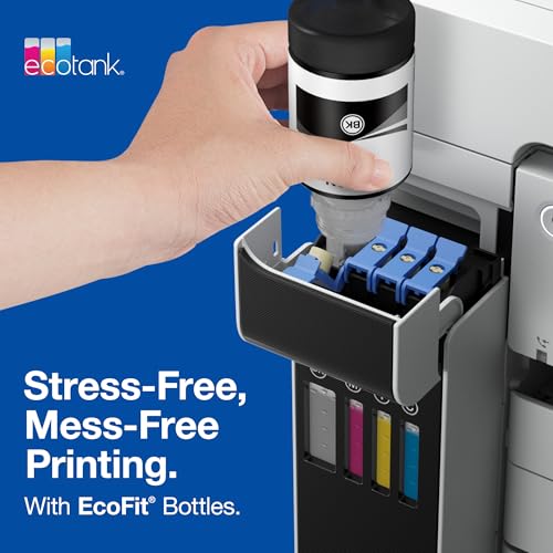 Image of EPSON 542 EcoTank Pro Ink Ultra-high Capacity Bottle Black (T542120-S) Works with ET-5150, 5170, 5180, 5800, 5850, 5880, 16600, 16650