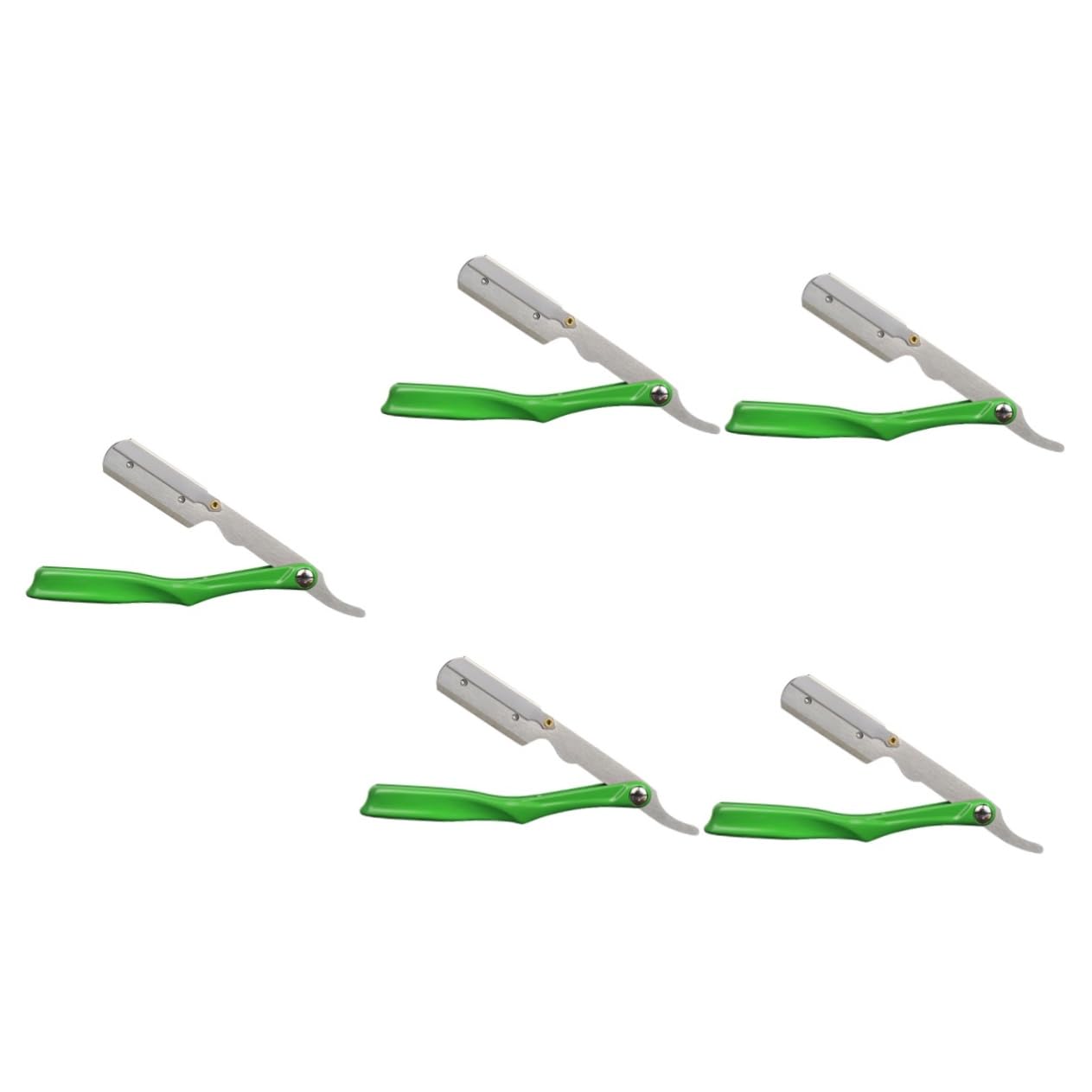 Didiseaon 5pcs Convenient Manual Holder for Home Use and Easy to Install Straight Stand for Daily Shaving and Grooming Needs
