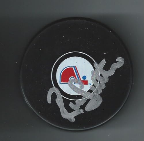 Ron Sutter Signed Quebec Nordiques Puck - Autographed NHL Pucks