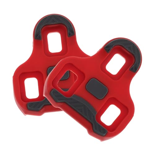 Yardwe 1 Pair Anti-Skid Road Bike Cleats -Locking Pedal Clips Sturdy Cycling Accessory for Outdoor