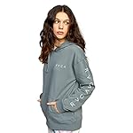 RVCA womens Graphic Fleece Pullover Hooded Sweatshirt - Image 2