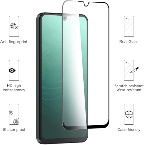 Image of ShieldTech PC Back Cover Case + Tempered Glass for CMF Phone 2 Pro | Shockproof Mobile Phone Back Cover Case with Scratch Resistant Screen Protector for CMF Phone 2 Pro | Transparent