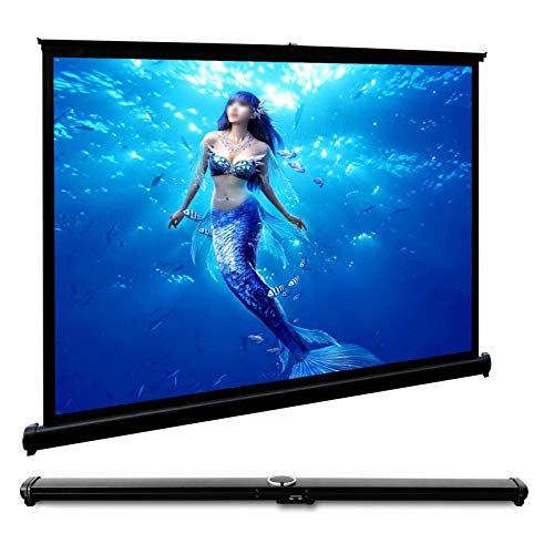 Pantalla de proyección de 40" HD 4:3 portátil y plegable para mini proyectores domésticos 2