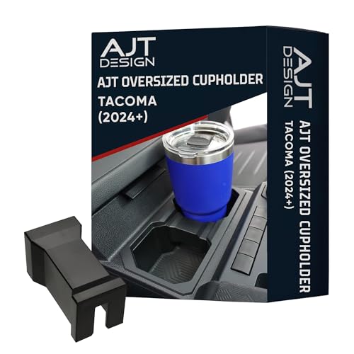 Inserto portavasos para Toyota Tacoma 2024+ negro miniatura 1