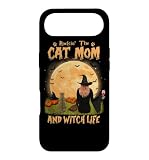 Custodia per iPhone Air Dondolo il gatto mamma strega vita americana Shorthair Halloween