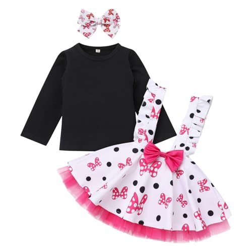 Costume Carnaval bébé fille pour fêter son premier anniversaire en tenue de princesse à pois
