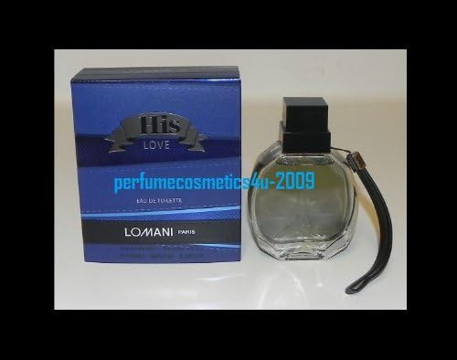 His Love By Lomani Cologne for Men 3.3 Oz / 100 Ml Eau De Toilette Spray