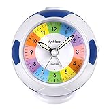 🎁Wecker für Kinder : Einfaches und elegantes Erwachen, geeignet für die Heimdekoration. Im Bett, im Freien, in der Schule, im Büro. Es kann ein Geschenk für Kinder, Freunde, Familie oder alte sein. Achtung: funktion zu batterien, 1 * AA batterien [nicht enthalten]